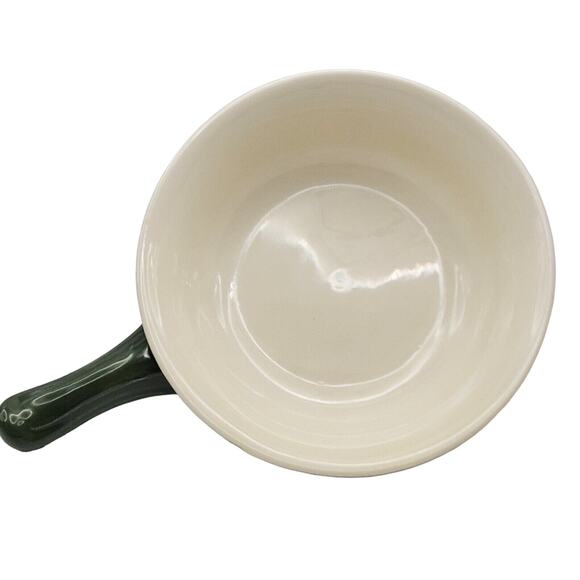 Red Wing Pottery Covered Casserole & Lid Normandy Serving Dish Forest Green MCM - Picture 6 of 6